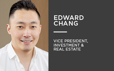 SILVERBIRCH HOTELS & RESORTS APPOINTS EDWARD CHANG AS VICE PRESIDENT, INVESTMENT & REAL ESTATE